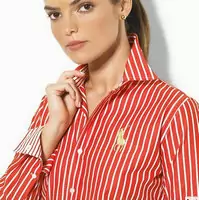 femmes ralph lauren chemises coton pas cher rouge,t shirt england